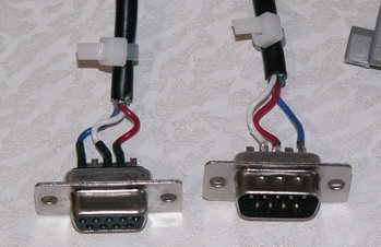  распайка кабеля RS-232 (СОМ-порт) для весов CL5000 